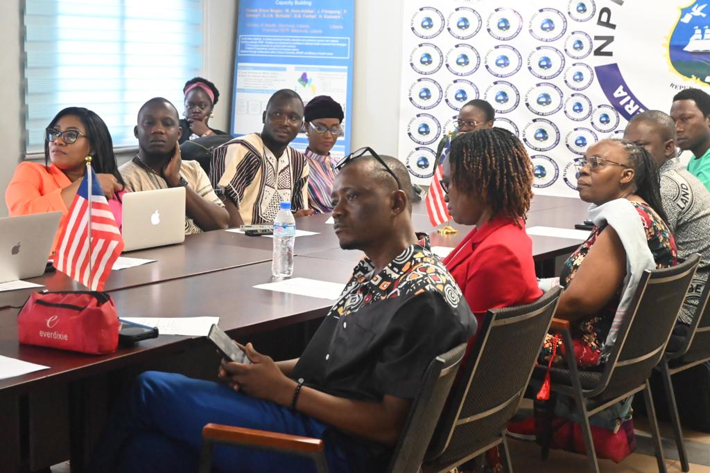 Cross-section of participants at the graduation ceremony of Liberia FETP Executive Cohort 3